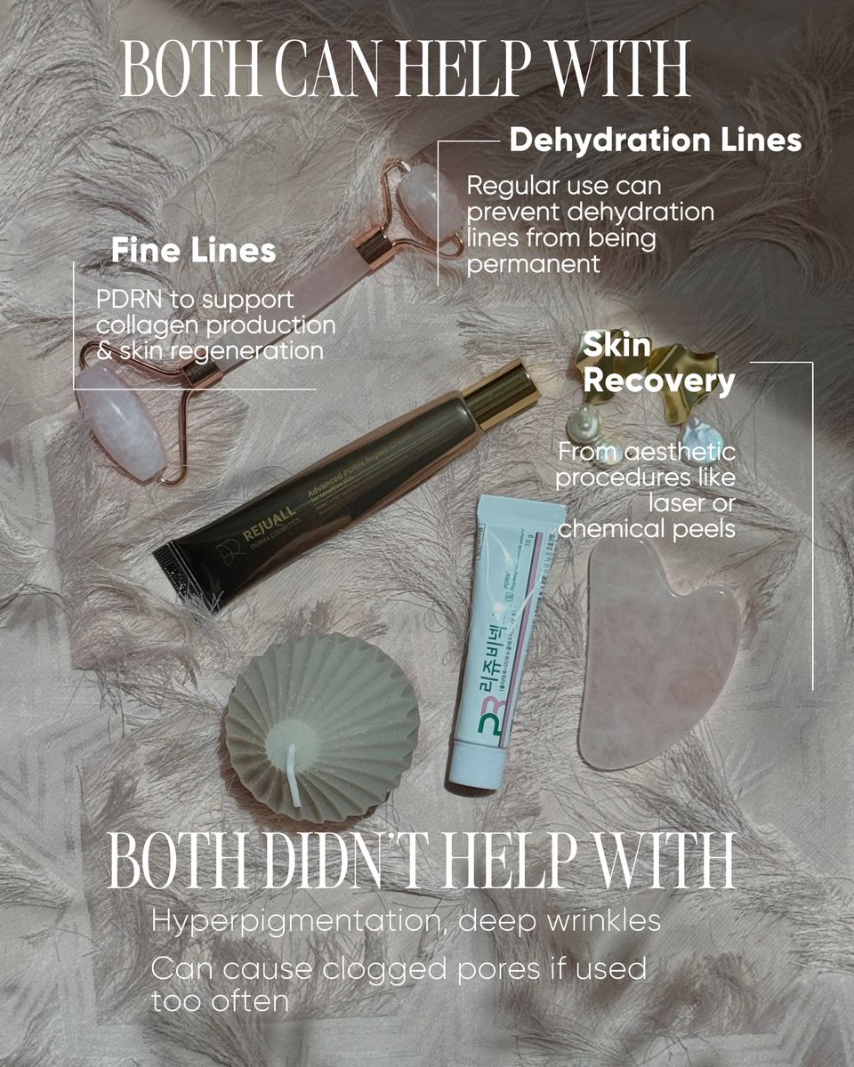 What both Rejuvenex and Dr. Rejuall can and cannot help with