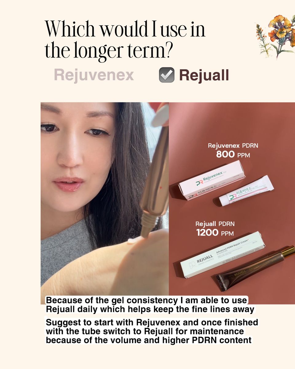 Dr. Rejuall is the longer-term choice for ongoing maintenance