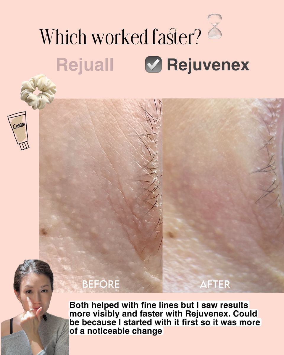 Rejuvenex 800 PPM and Dr. Rejuall 1200 PPM side by side